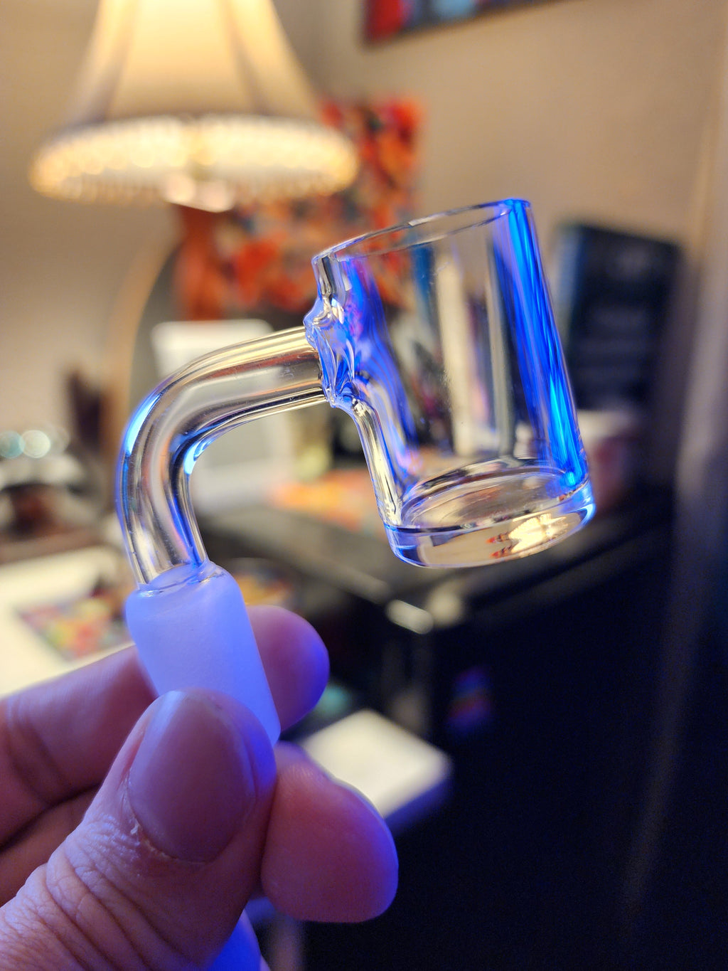 Flat Top Quartz Banger (25mm Wide) (14mm Male Connector)