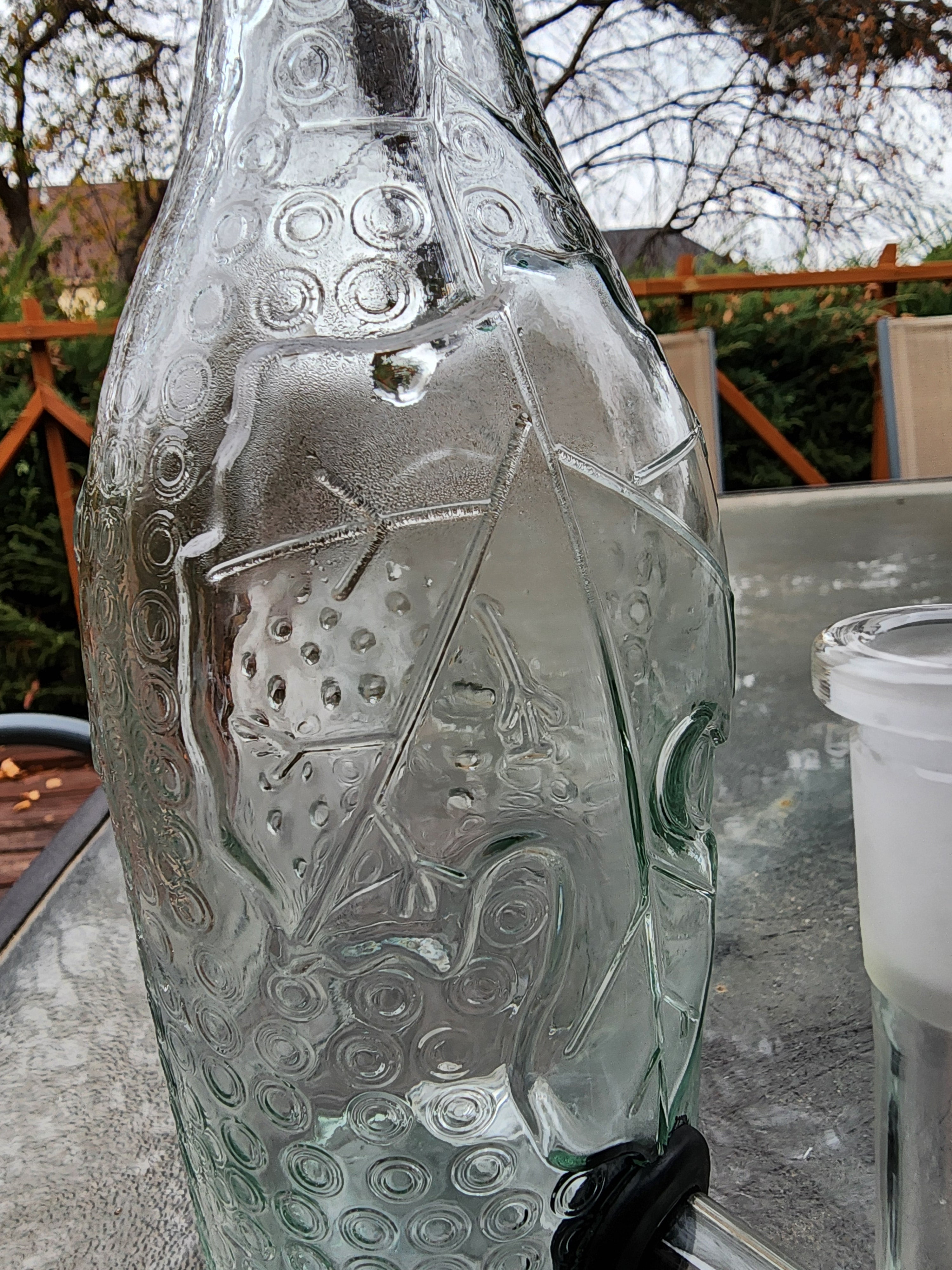 Fruit Wine Bottle Water Pipe