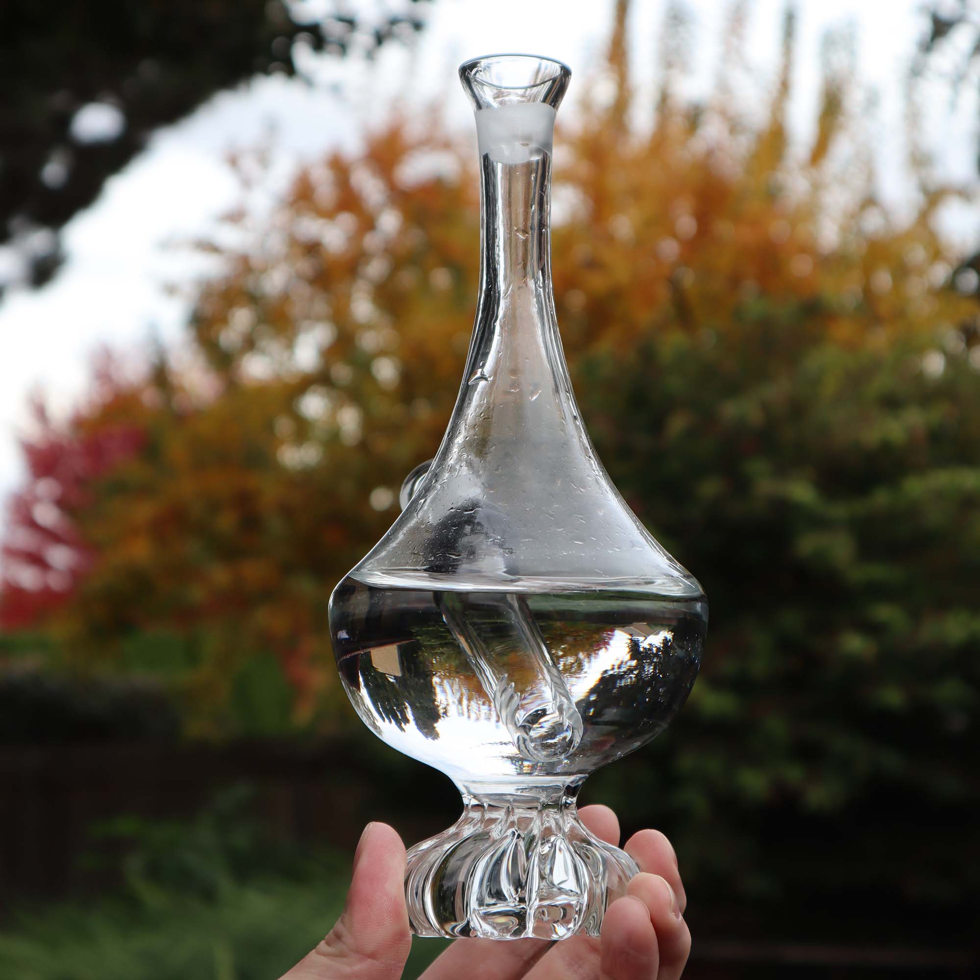 Beaker On Pedestal Water Pipe
