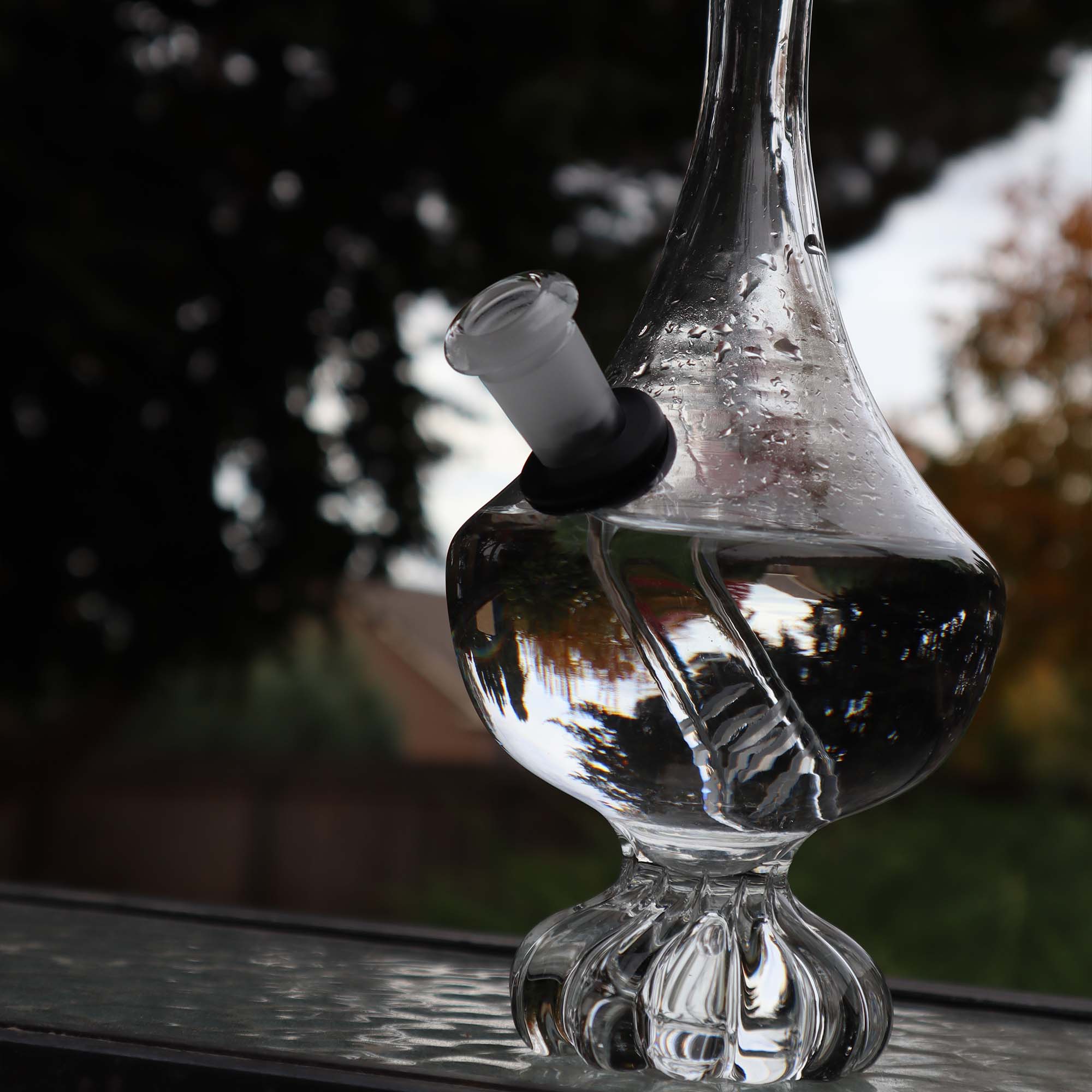 Beaker On Pedestal Water Pipe