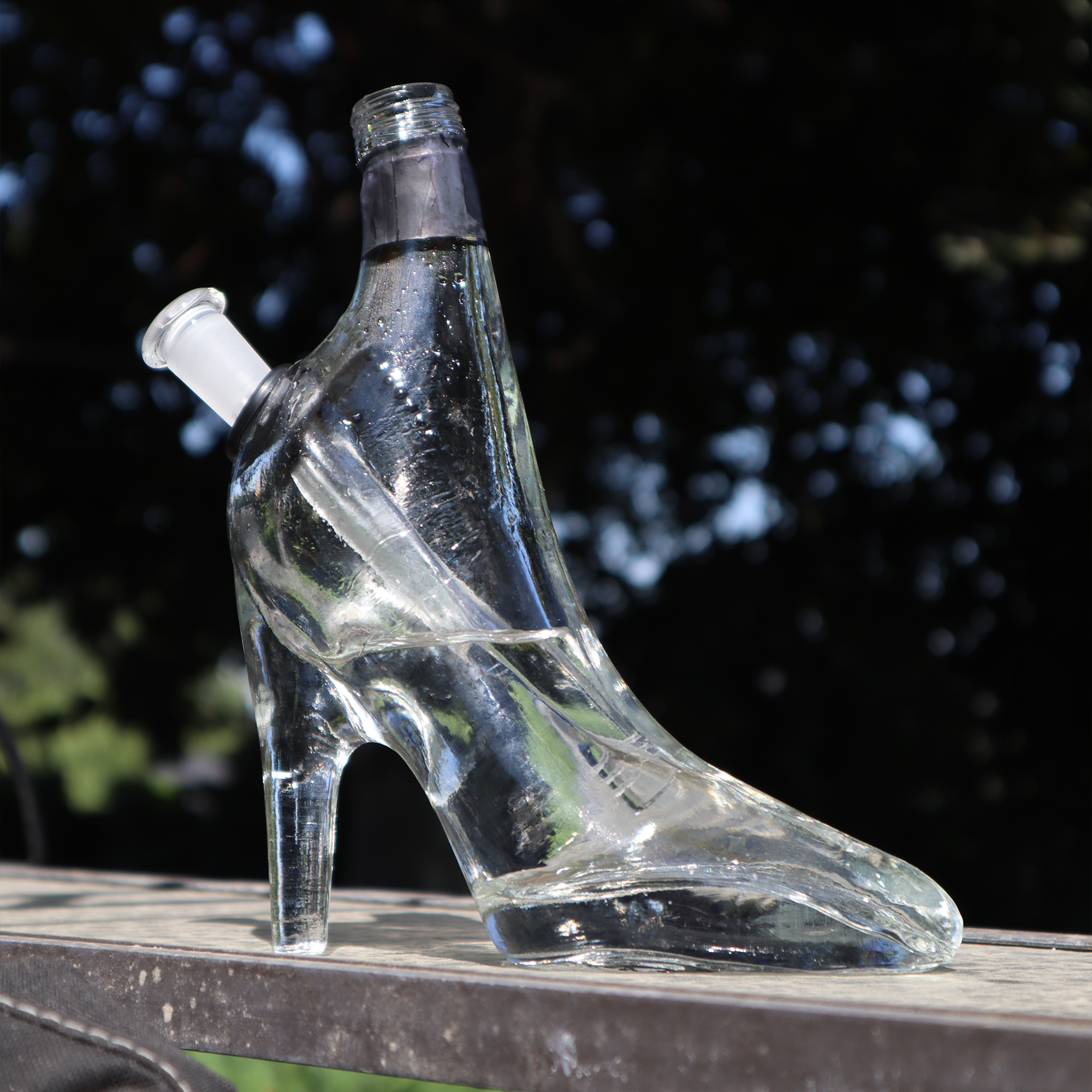 High Heel Decanter Water Pipe