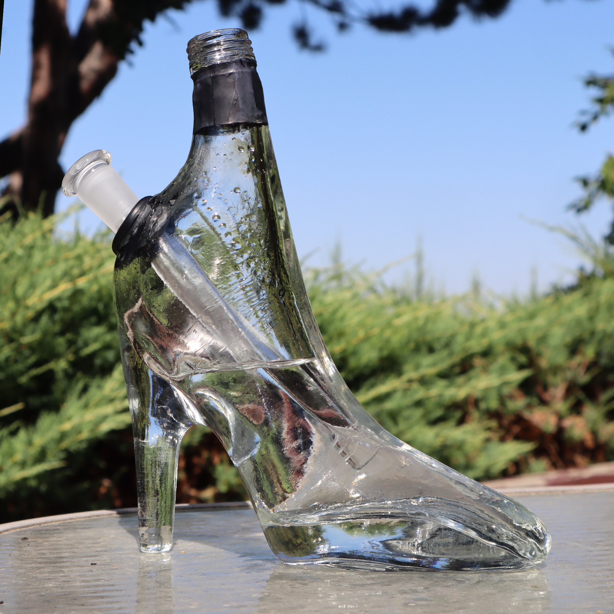 High Heel Decanter Water Pipe