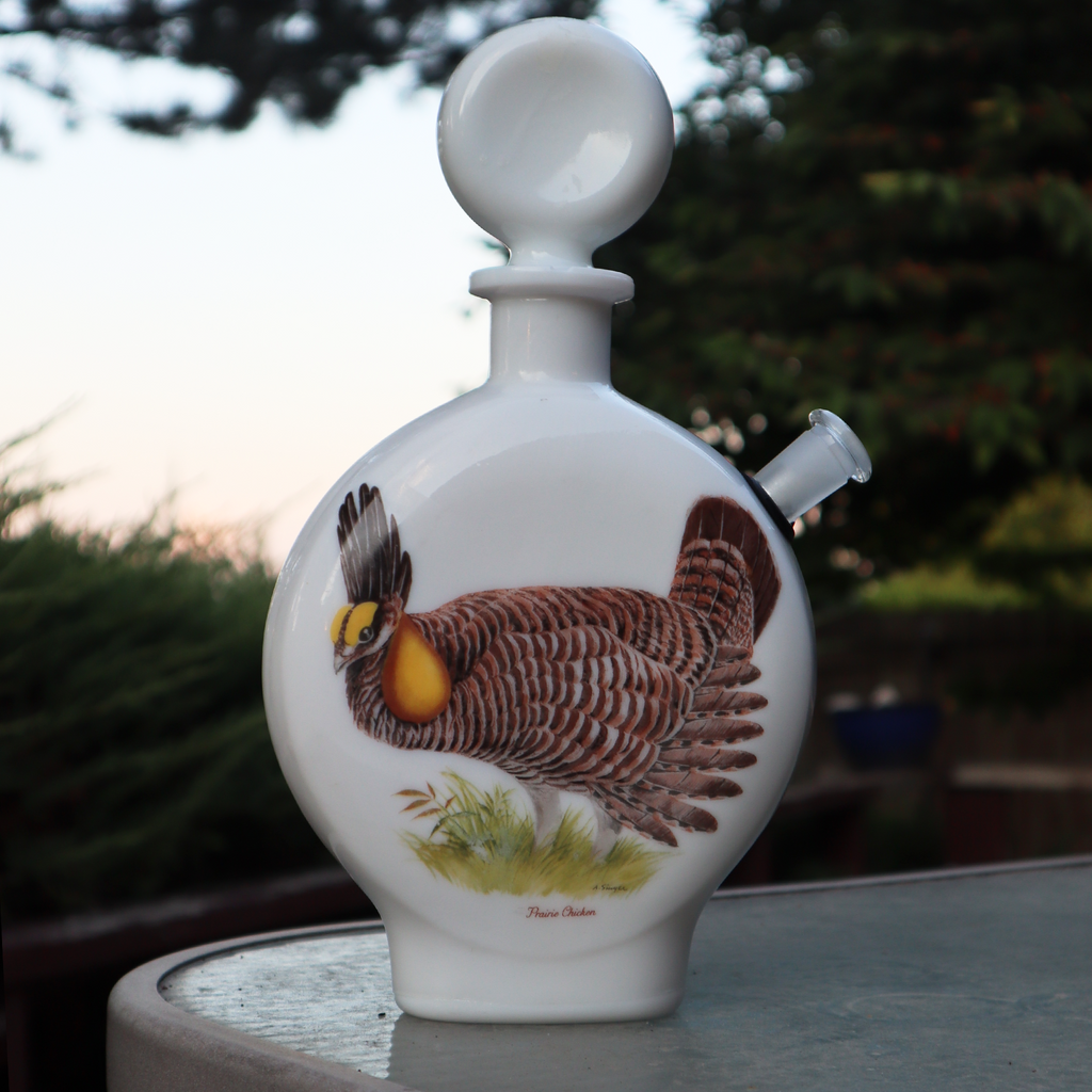 1969 Jim Beam Prairie Chicken Water Pipe