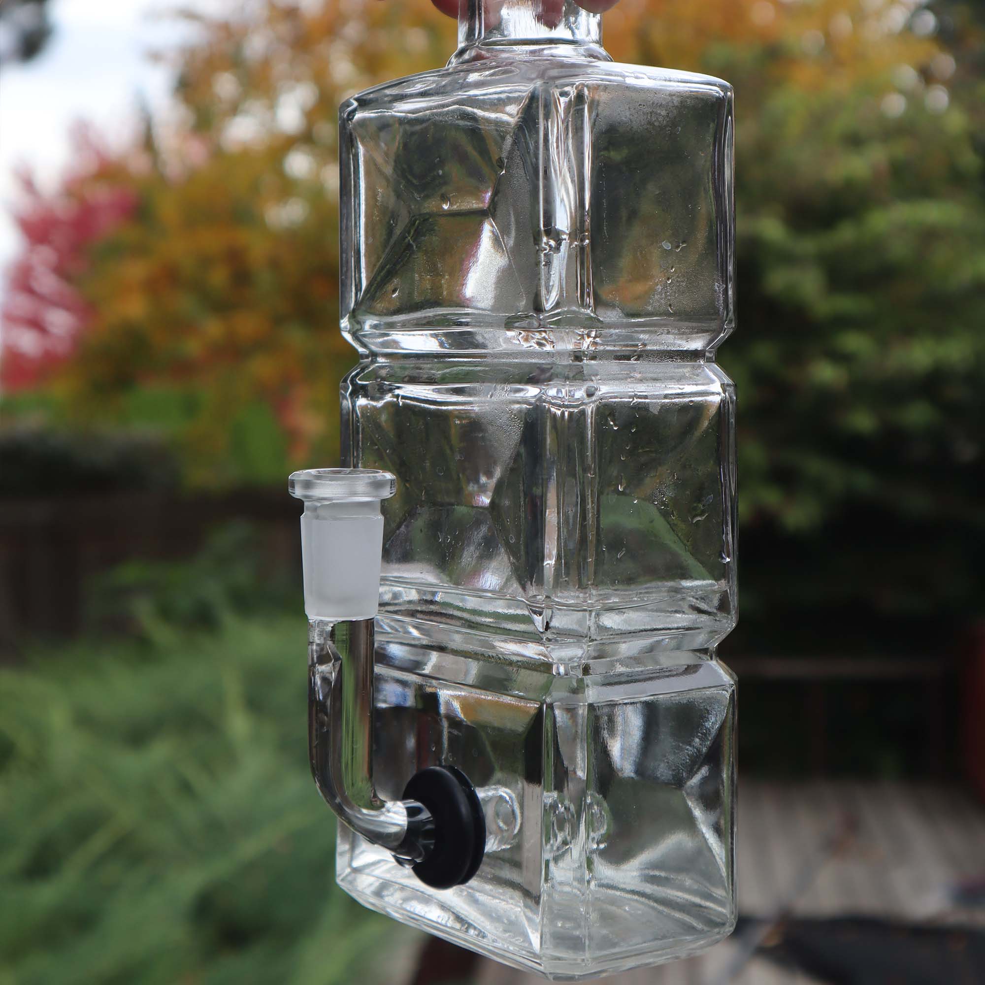 Triple Block Whiskey Decanter Water Pipe