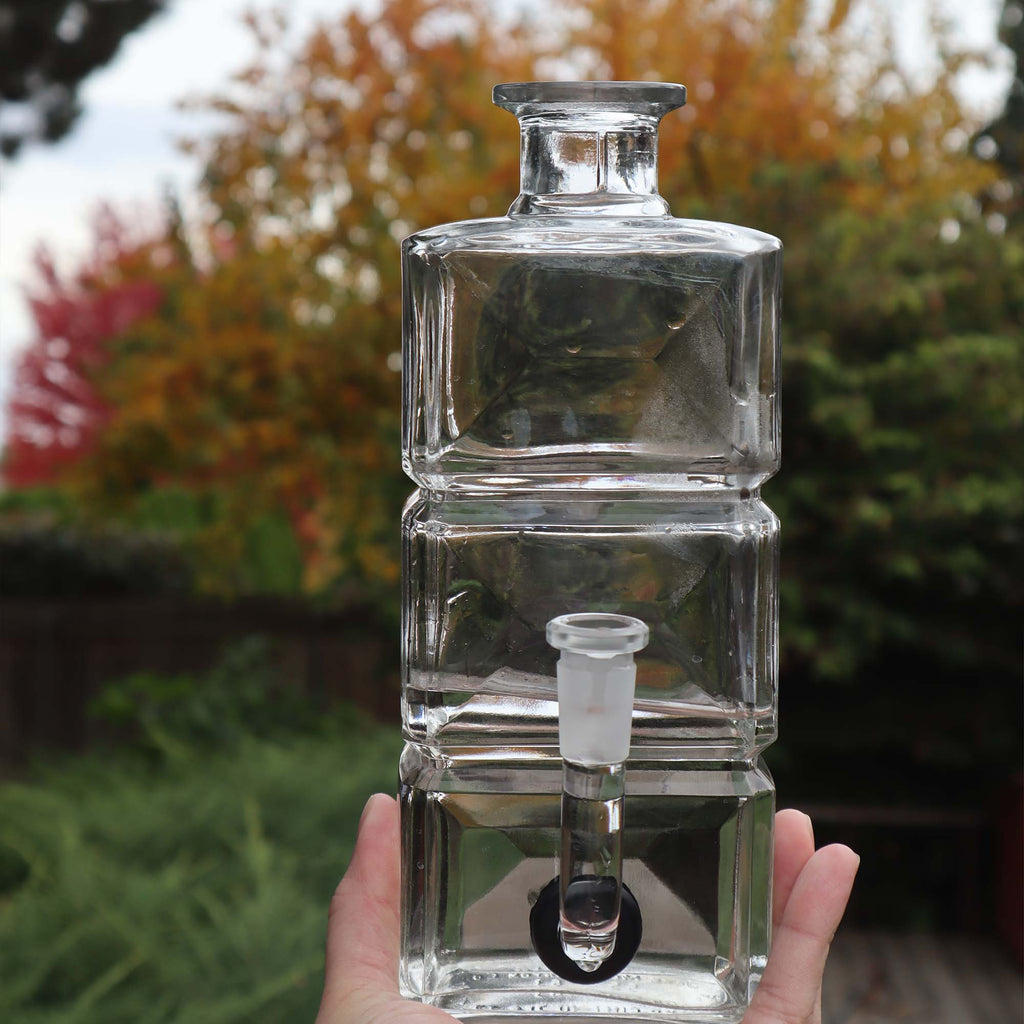 Triple Block Whiskey Decanter Water Pipe