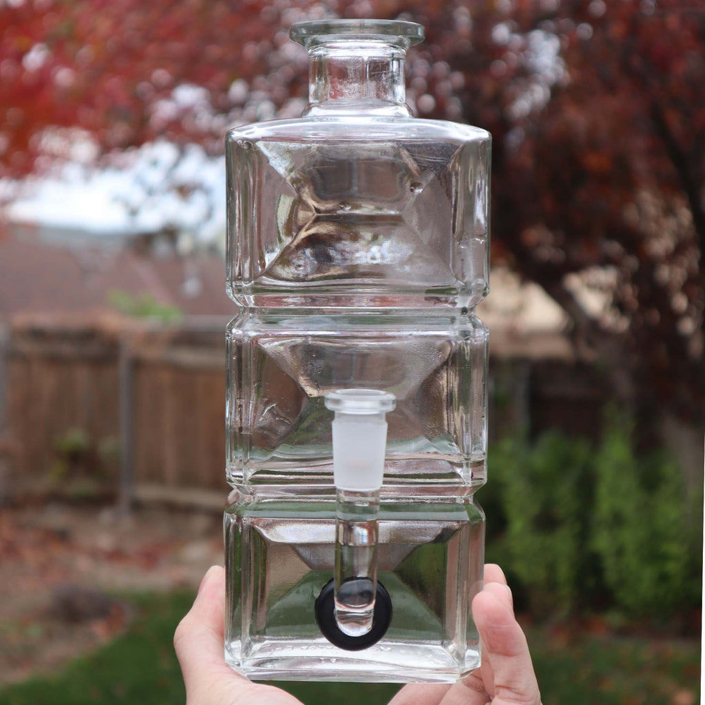 Triple Block Whiskey Decanter Water Pipe